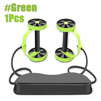 Ultimate Silent Ab Roller Wheel - Multifunctional Fitness Equipment for Easy Body Shaping and Effective Abs Workout