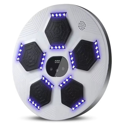 Revolutionize Your Home Workouts with the Smart Music Boxing Trainer - Interactive Wall-Mounted Punching Game for All Ages